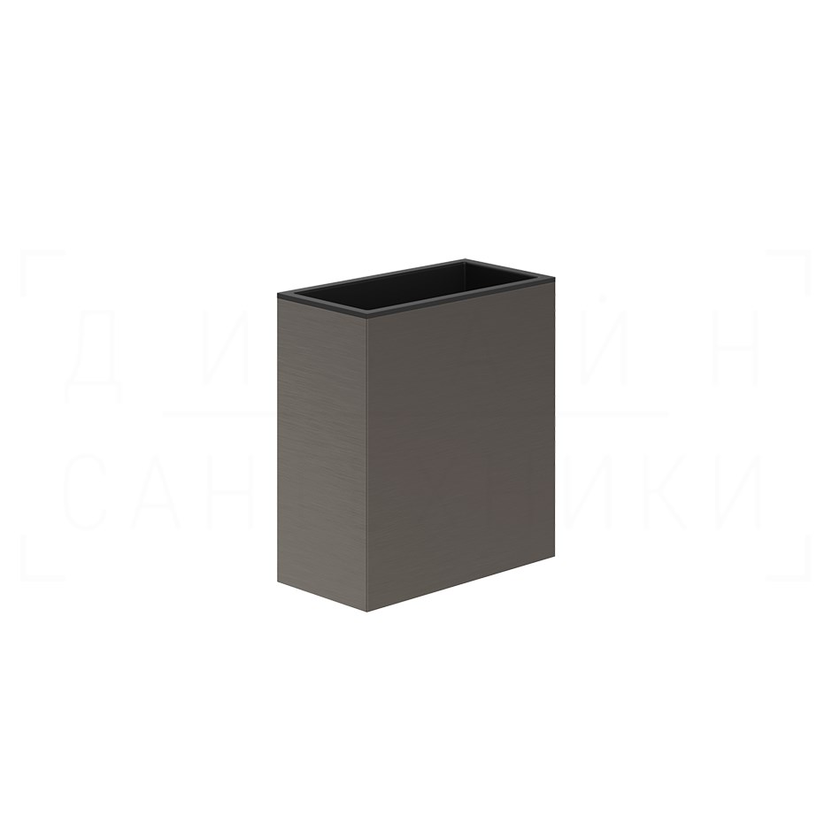 Gessi Jacqueline Стакан подвесной, латунный, цвет: black metal brushed PVD 77533#707