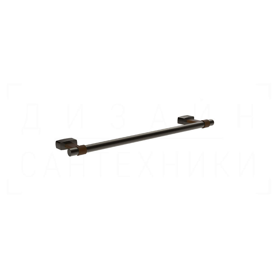 Gessi Jacqueline Полотенцедержатель 34,7 см, подвесной, цвет: black metal brushed PVD 77500#707