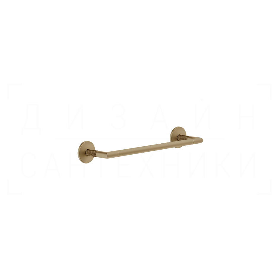 Gessi Anello Полотенцедержатель 35 см, подвесной, цвет: warm bronze brushed PVD 63797#726