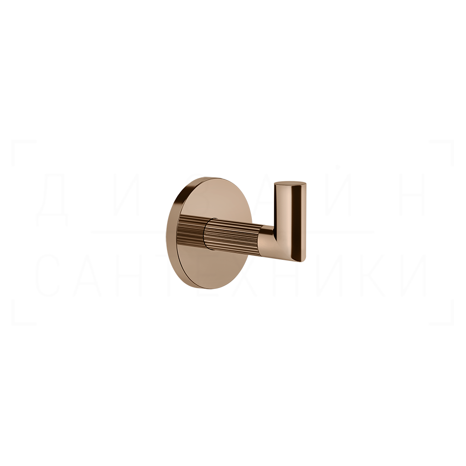 Gessi Ingranaggio Крючок для полотенец одинарный, подвесной, цвет: copper PVD 63821#030