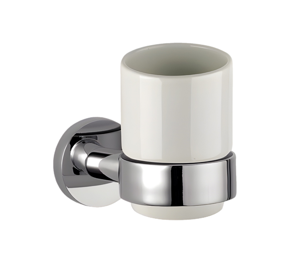 Remer Guest Стакан подвесной, керамический, цвет: cromo GS15CR