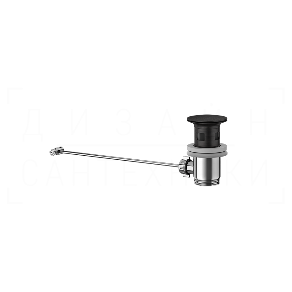 Gessi Донный клапан автоматический, с переливом, цвет: aged bronze 29263#187