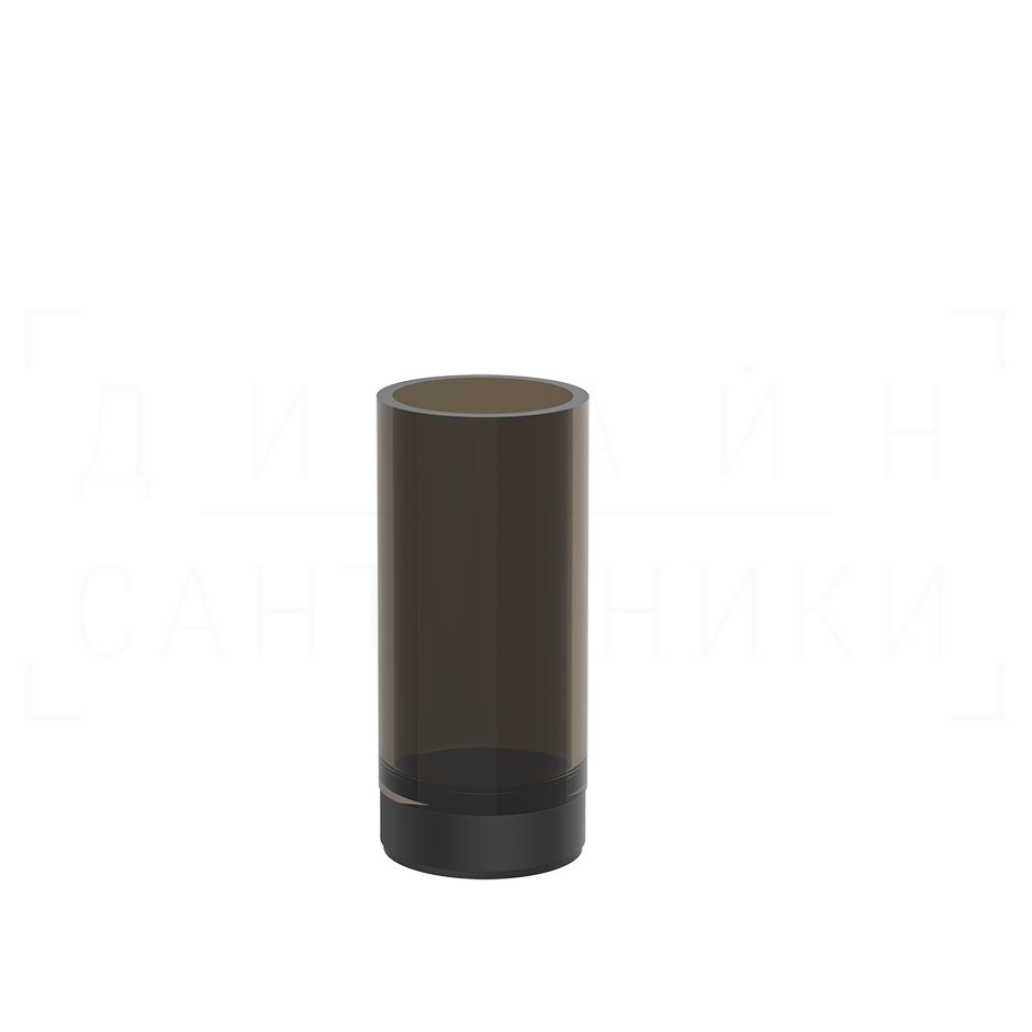 Gessi Perle Стакан настольный, стеклянный, цвет: matte black 74833#299