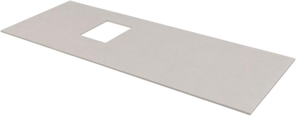 Allen Brau Infinity Столешница для раковины 120x46 см, левосторонняя, цвет: бежевый структурный 1.21015.B-S