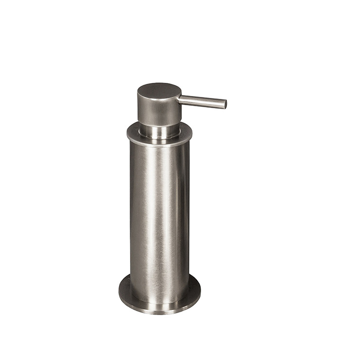 Colombo Design Plus Дозатор для жидкого мыла настольный, металлическая колба, цвет: stainless steel W4980.HPS1