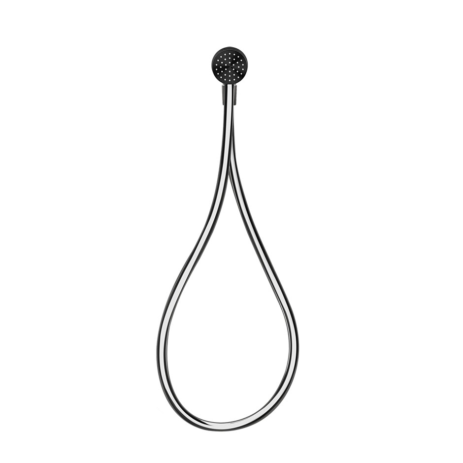 Gessi Hi-Fi Душевой гарнитур магнитный: ручной душ,шланг Cromalux 150 см, цвет: finox brushed nickel 63099#149