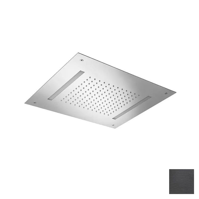 Almar Square 500 Потолочный душ 49,8х49,8 см, встраиваемый, 1 режим, цвет: brushed absolute black E044197.AB