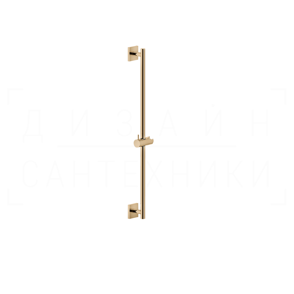 Gessi Rilievo Душевая штанга 86 см, с держателем для лейки, цвет: warm bronze PVD 59244#735