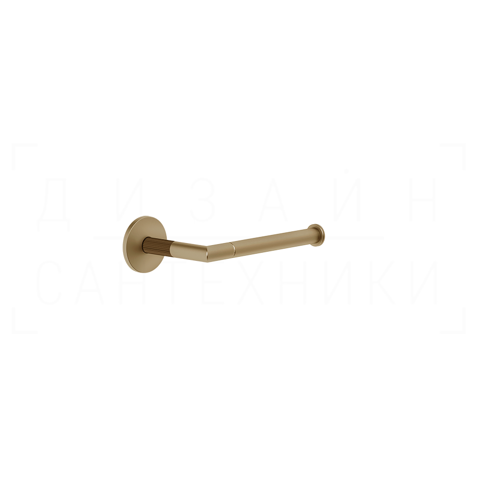 Gessi Ingranaggio Держатель для туалетной бумаги открытый, подвесной, цвет: warm bronze brushed PVD 63855#726