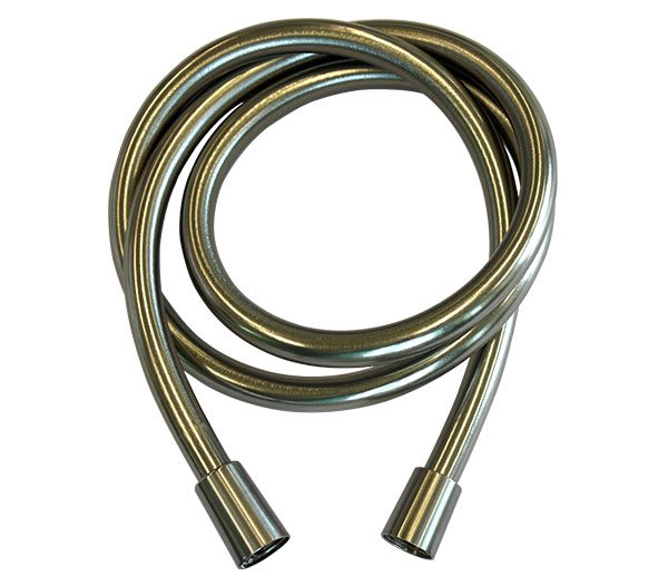 Remer Душевой шланг ПВХ 150 см, цвет: nichel spazzolato opaco 332CN2G150NP