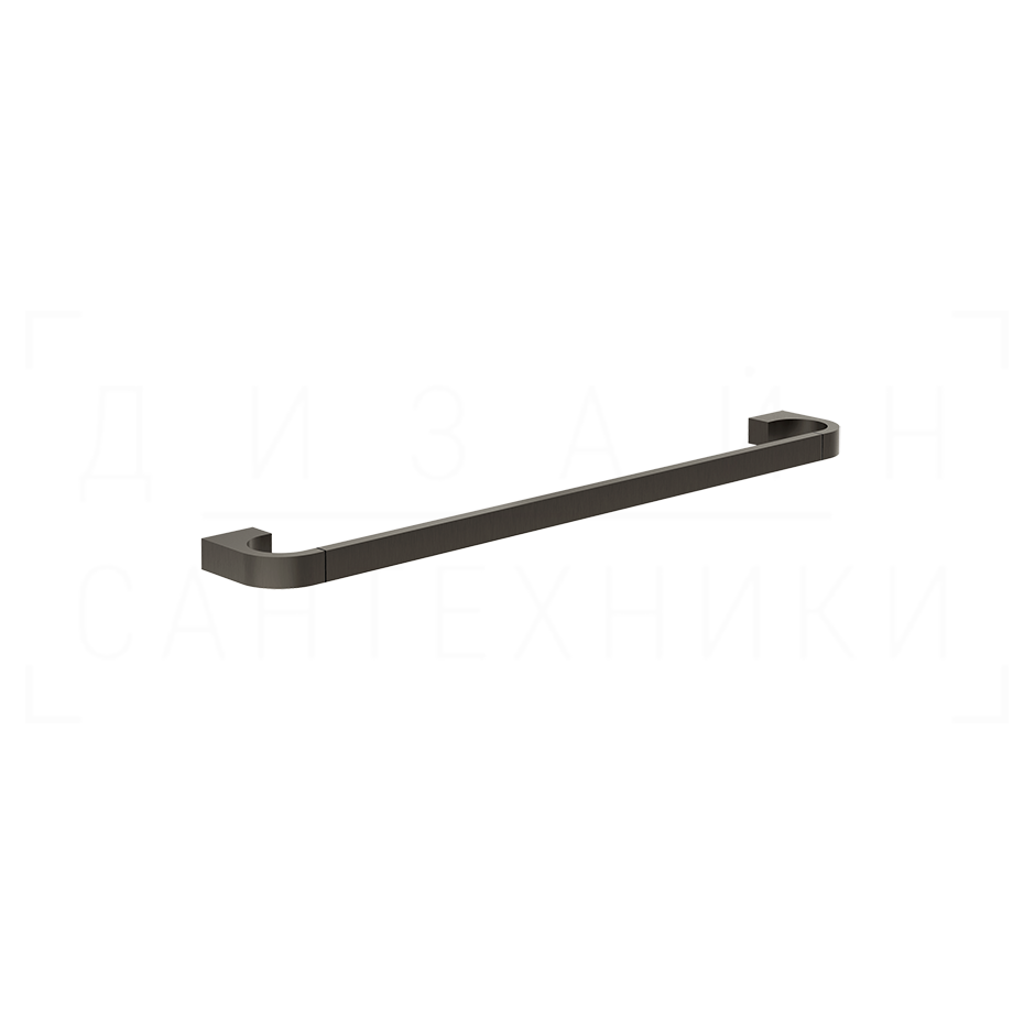 Gessi Perle Полотенцедержатель 48,5 см, подвесной, цвет: black metal brushed PVD 74912#707