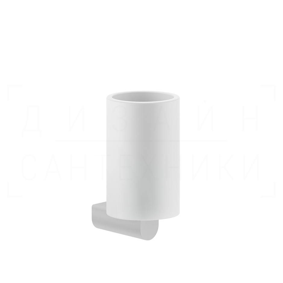 Gessi Rilievo Стакан подвесной, керамический Neolite, цвет: white/matte white 59507#279
