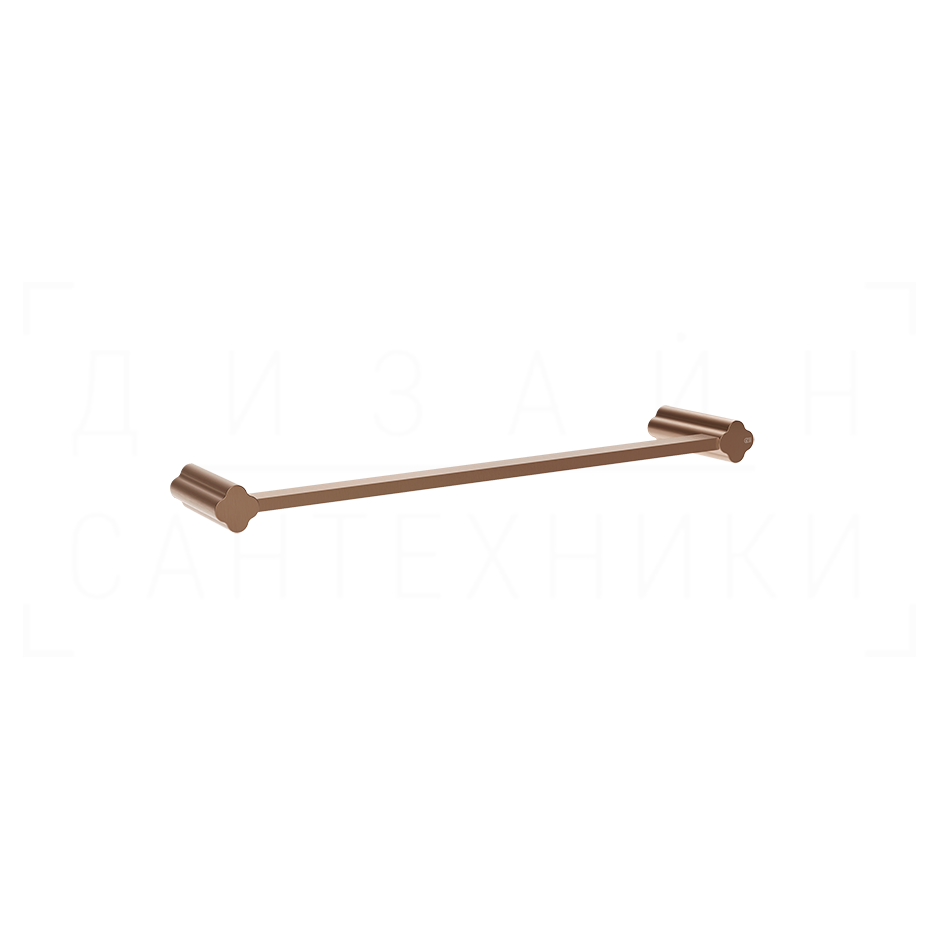Gessi Ludovica Полотенцедержатель 32,8 см, подвесной, цвет: copper brushed PVD 76497#708