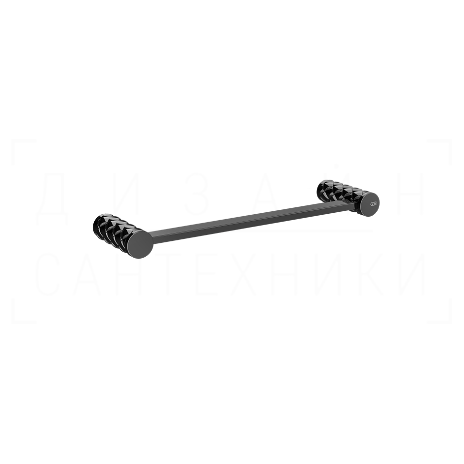 Gessi Pelle Полотенцедержатель 32,8 см, подвесной, цвет: black metal PVD 78597#706