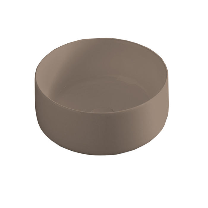 ArtCeram Cognac Раковина чаша d35x16h см, без перелива, покрытие Saniglaze, цвет: brown matera COL004 41 34