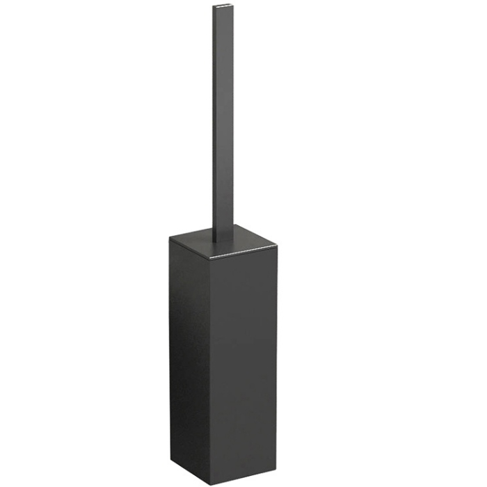 Colombo Design Look Ершик для унитаза напольный, с латунной колбой, цвет: matt graphite B1606.GM