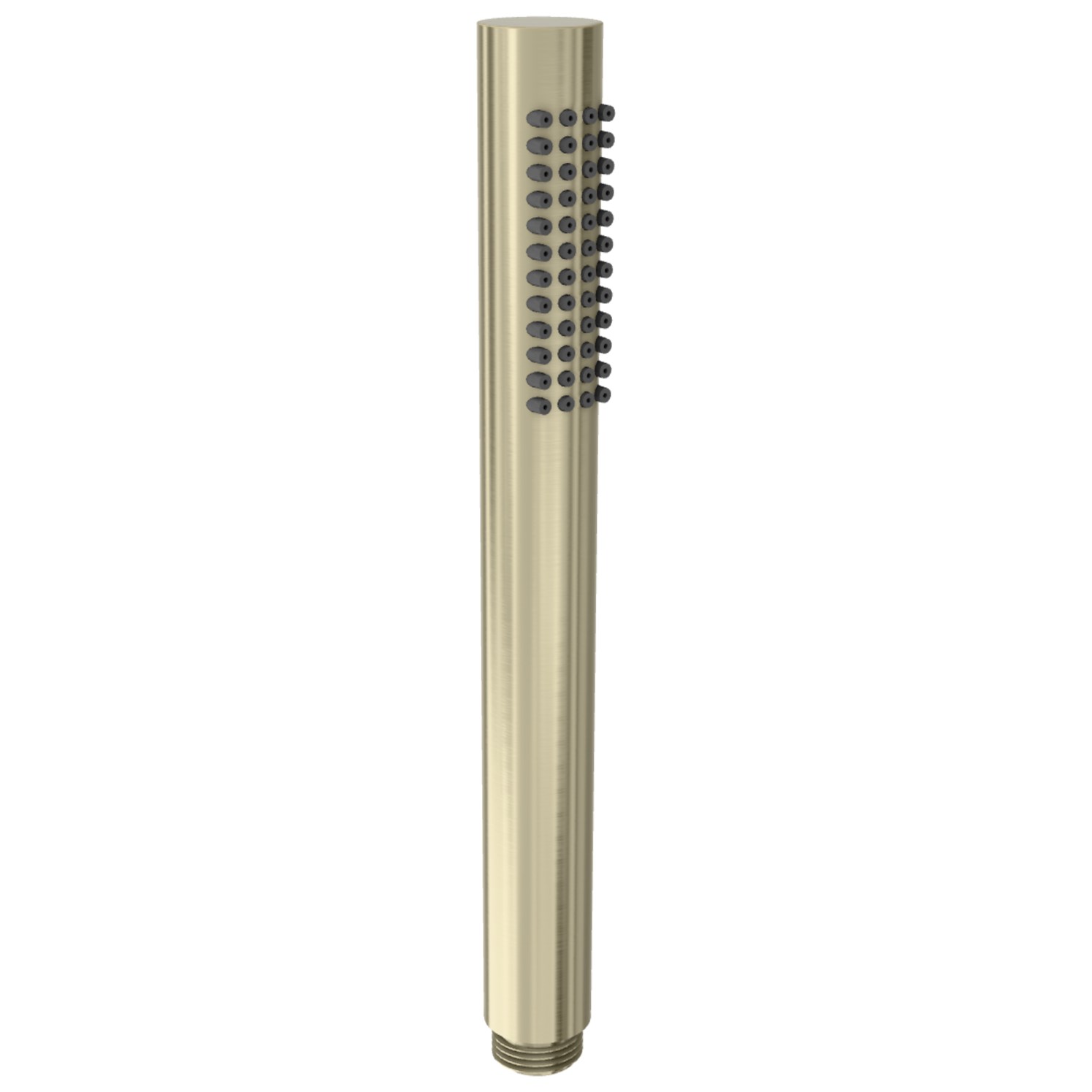 Remer Душевая лейка из латуни, 1 вид струи, цвет: nichel spazzolato PVD 317MCNZX
