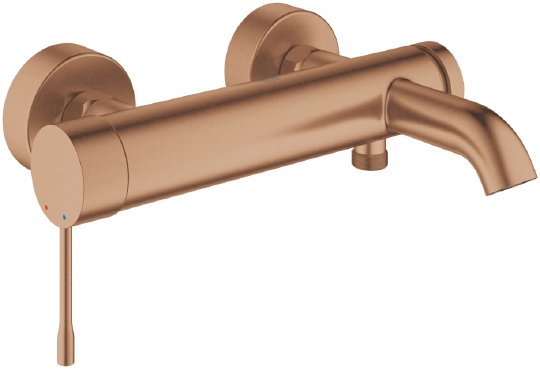Grohe Essence New Смеситель для ванны, накладной, цвет: медь 33624DL1