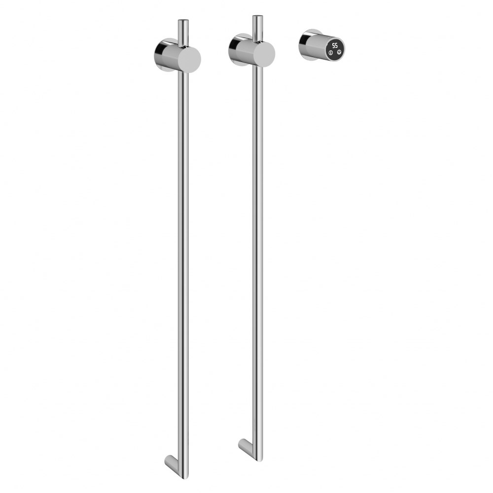 Abber Charme Полотенцесушитель электрический 34,5x80h см, цвет: хром AH4002