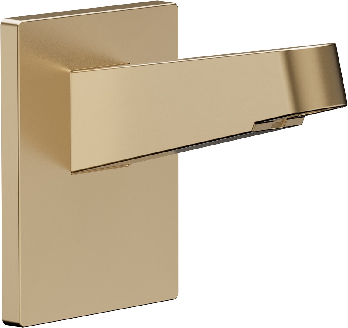 Hansgrohe Pulsify Кронштейн настенный для верхнего душа 14 см, цвет: шлифованная бронза 24149140