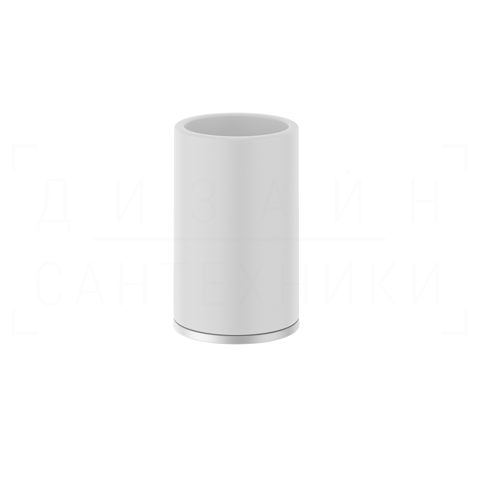 Gessi Inciso Стакан настольный, керамический Neolite, цвет: white/matte white 58531#279