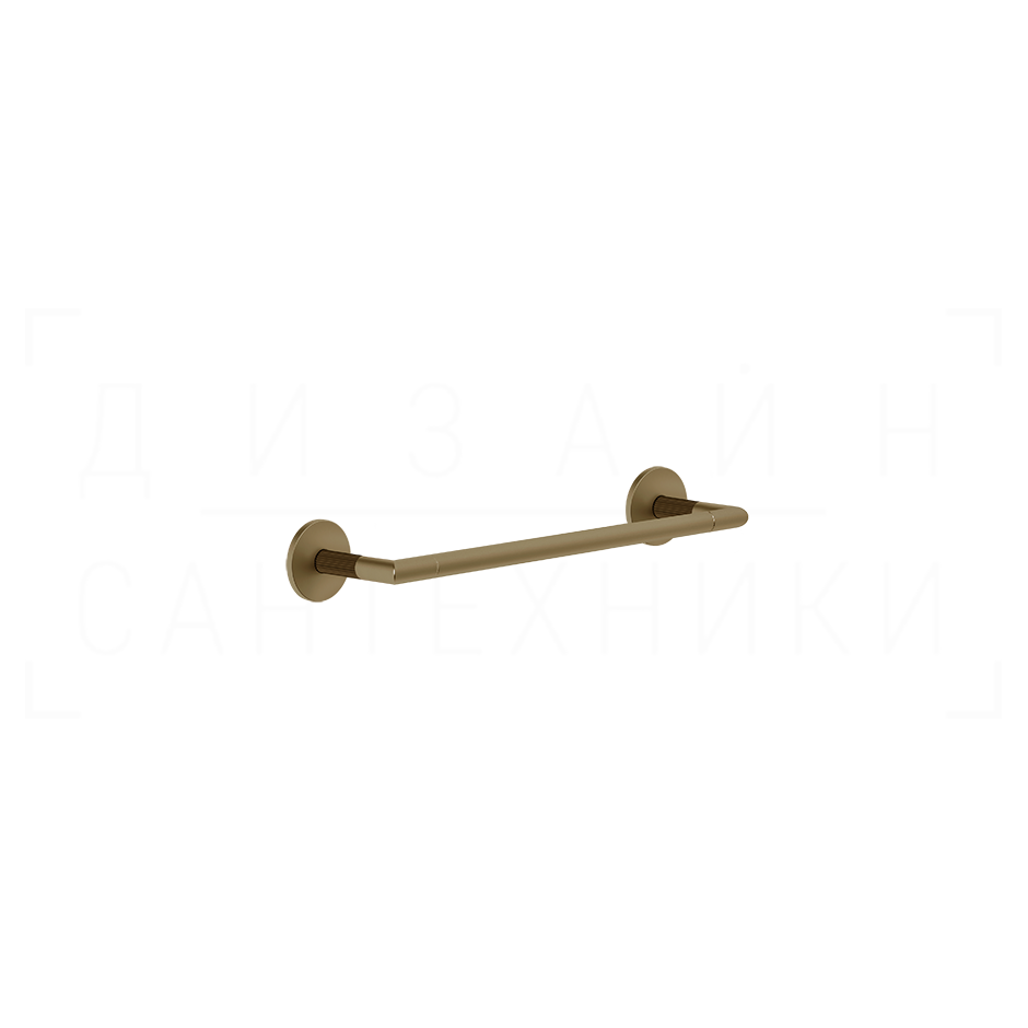 Gessi Ingranaggio Полотенцедержатель 35 см, подвесной, цвет: deep bronze brushed PVD 63897#791