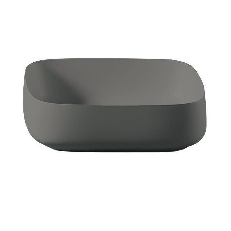 ArtCeram Cognac Раковина чаша 56x41x15,5h см, без перелива, покрытие Saniglaze, цвет: grey olive COL009 15 34
