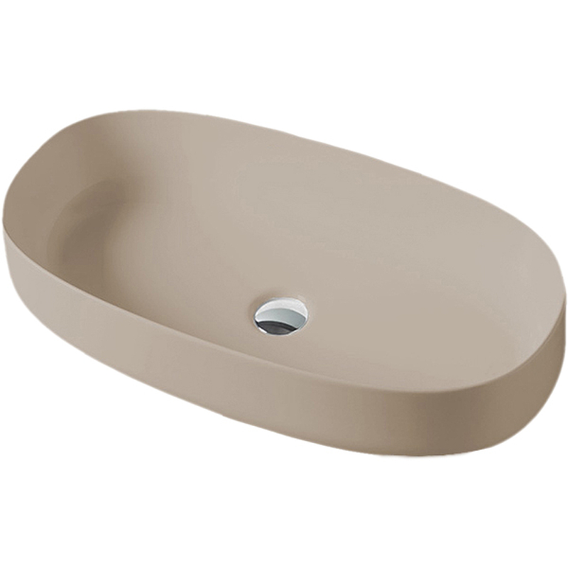 ArtCeram Cognac Раковина чаша 68x35x15h см, без перелива, покрытие Saniglaze, цвет: brown matera COL005 41 00