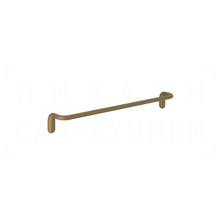 Gessi Goccia Полотенцедержатель 47,2 см, подвесной, цвет: antique brass 38100#713