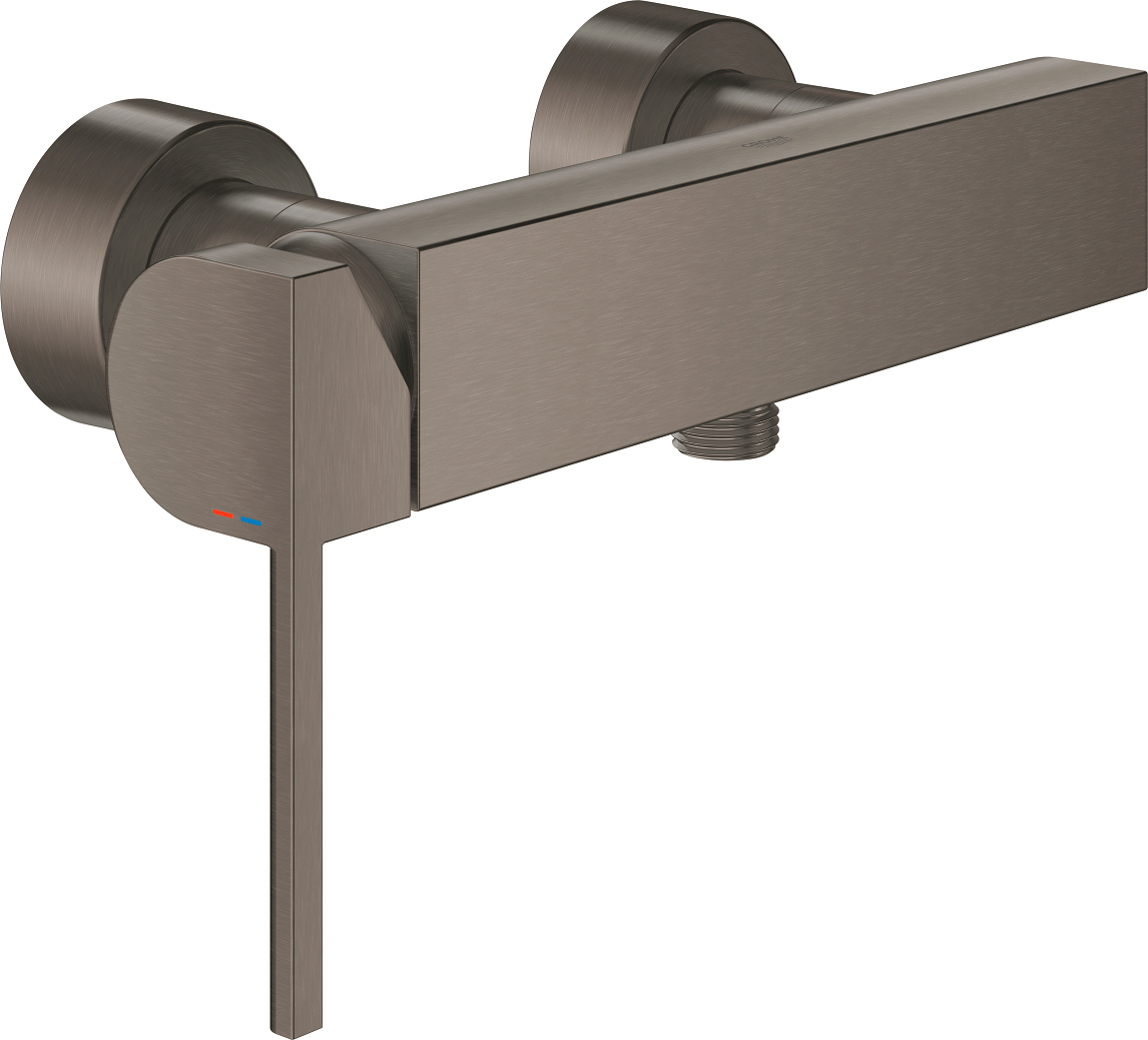 Grohe Plus Смеситель для душа накладной, с выходом для шланга, цвет: темный графит, матовый 33577AL3