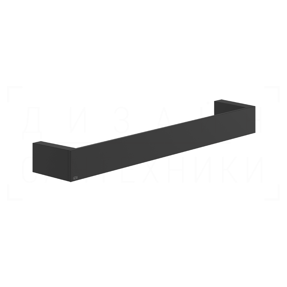 Gessi Inverso/Rettangolo Полотенцедержатель 31,5 см, подвесной, цвет: matte black 20897#299