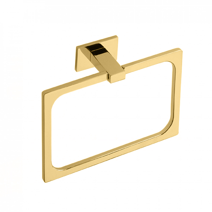 Colombo Design Look Полотенцедержатель кольцо 20 см, подвесной,, цвет: matt gold B1631.OM