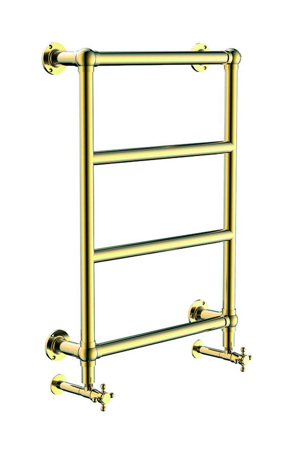 Boheme Palazzo Spirale Полотенцесушитель водяной 50х75h см, цвет: gold 712