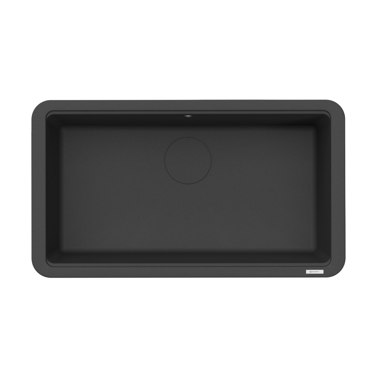 Omoikiri Tarento 83-BL Кухонная мойка Tetogranit 83,8x48,3 см, цвет: черный 4993178