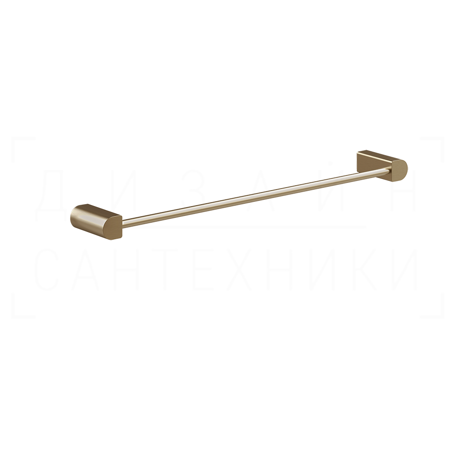 Gessi Rilievo Полотенцедержатель 62,8 см, подвесной, цвет: warm bronze brushed PVD 59403#726