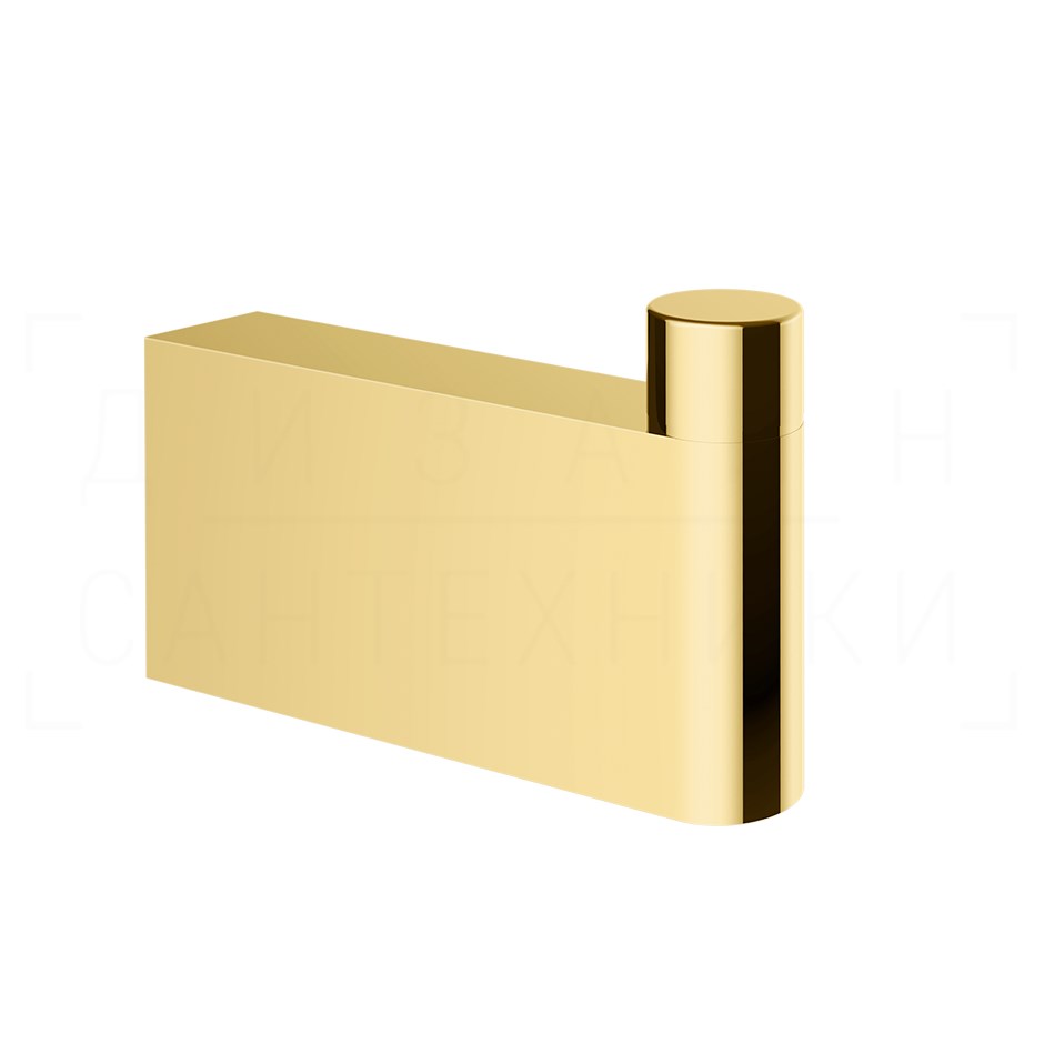 Gessi Origini Крючок для полотенец одинарный, подвесной, цвет: gold PVD 66523#246