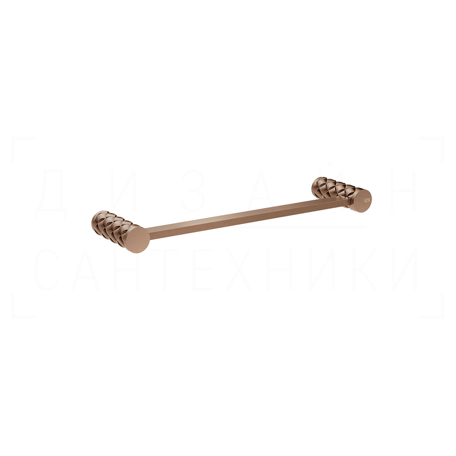 Gessi Pelle Полотенцедержатель 32,8 см, подвесной, цвет: copper brushed PVD 78597#708