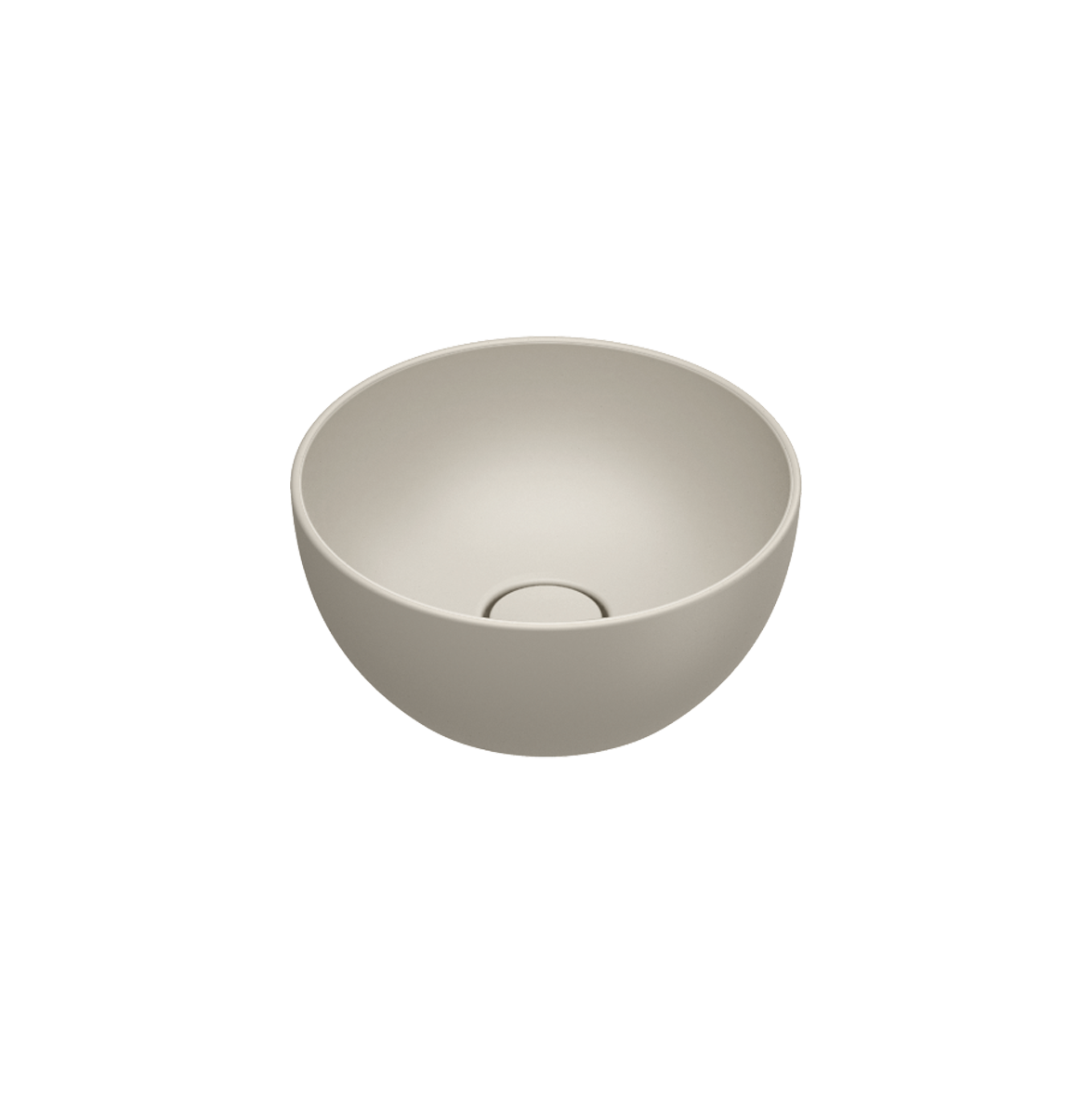 Catalano Sfera Раковина чаша d32x14h см, без перелива, покрытие Cataglaze, цвет: sabbia матовый 0523320029