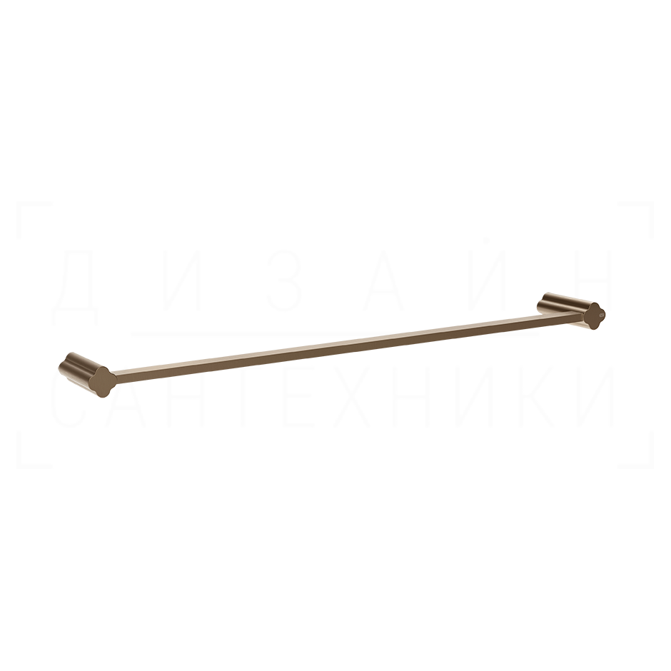 Gessi Ludovica Полотенцедержатель 62,8 см, подвесной, цвет: coffee bronze brushed PVD 76503#761