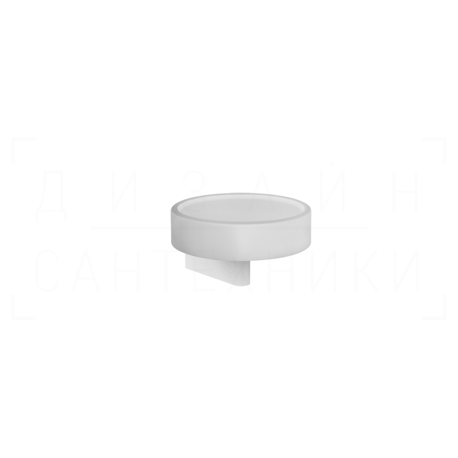 Gessi Origini Мыльница с керамической чашей Neolite, подвесная, цвет: white/matte white 66401#279