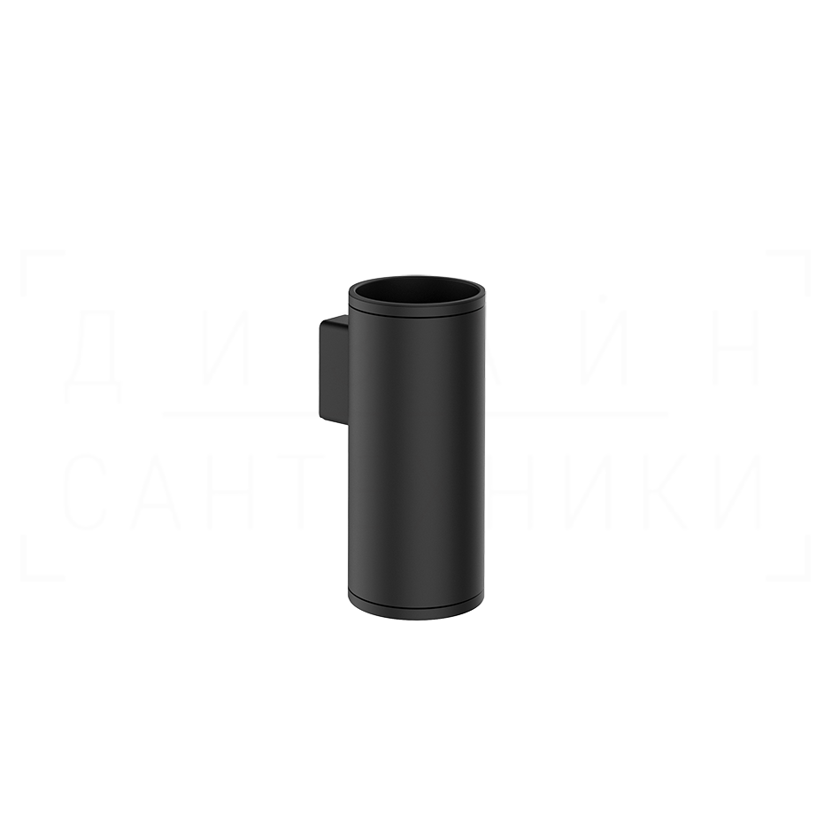 Gessi Pelle Стакан подвесной, латунный, цвет: matte black 78507#299