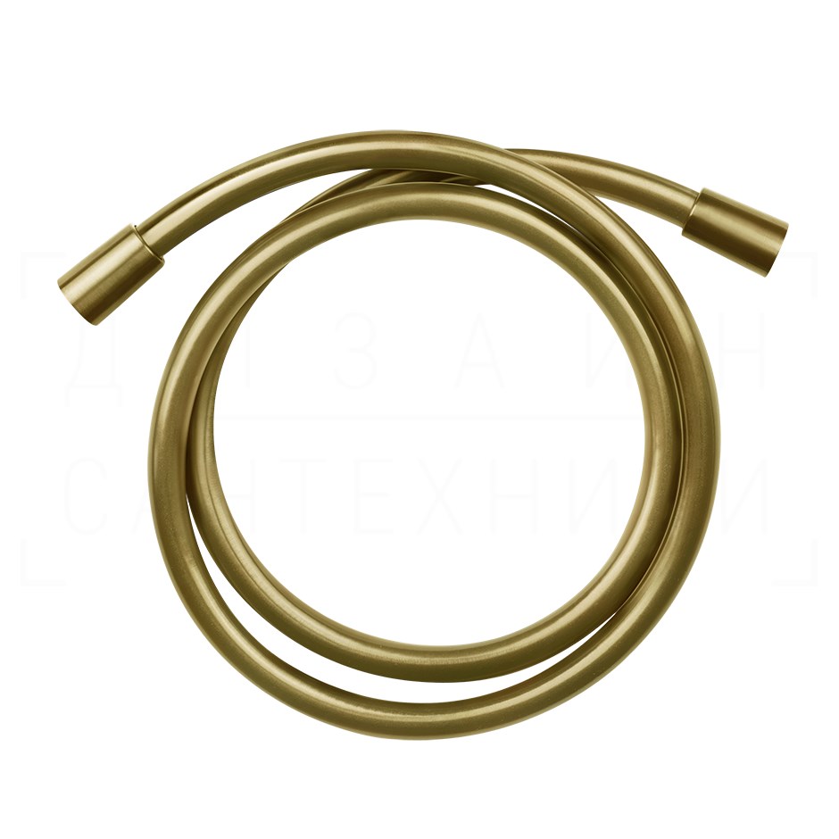 Gessi Душевой шланг 150 см, с пластиковой оплеткой, цвет: gold brushed 01637#716