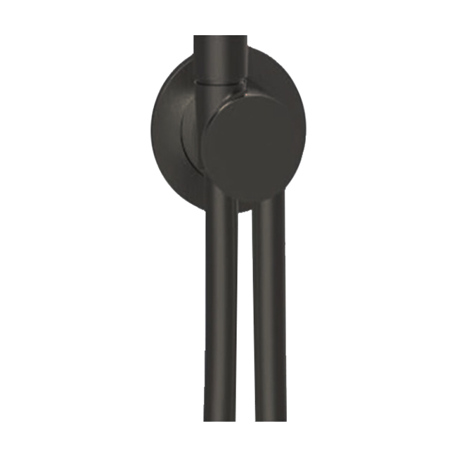 Almar Modular Round Шланговое подключение для лейки с держателем, цвет: matt black E192000.MB