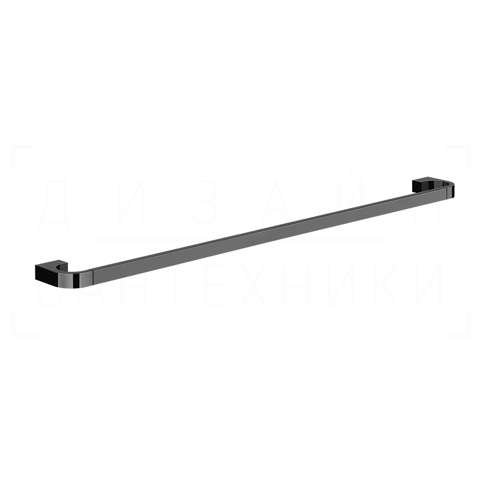 Gessi Perle Полотенцедержатель 63,5 см, подвесной, цвет: black metal PVD 74914#706
