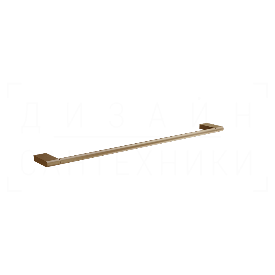 Gessi Origini Полотенцедержатель 63,5 см, подвесной, цвет: deep bronze brushed PVD 66504#791