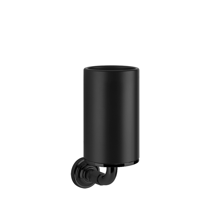 Gessi Venti20 Стакан подвесной, керамический, цвет: matte black 65408#299