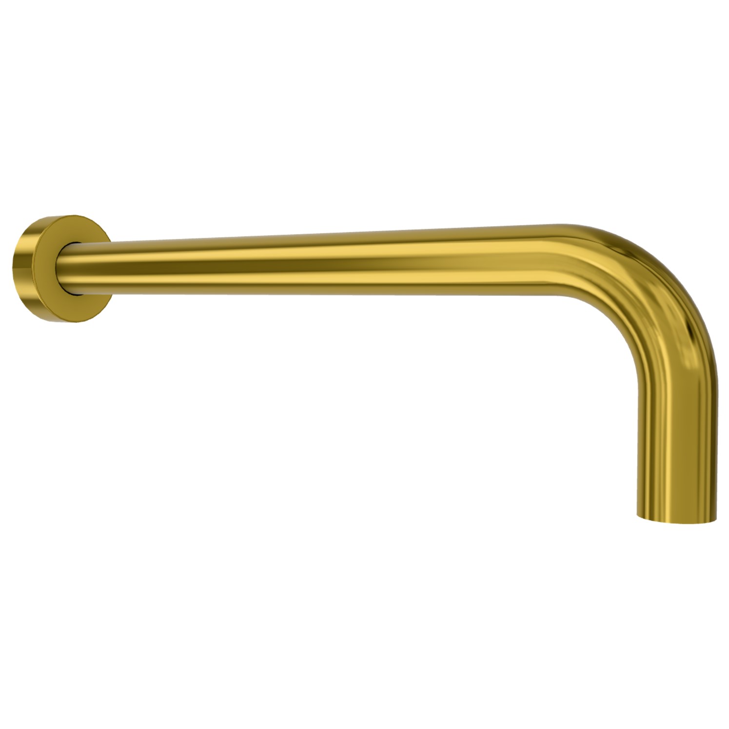 Remer Кронштейн для верхнего душа настенный 30 см, цвет: oro PVD 343L30GP