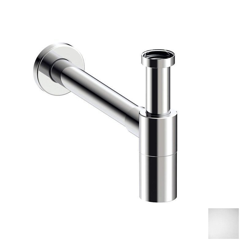 Almar Mixers Сифон для раковины латунный, цвет: matt white E096002.MW