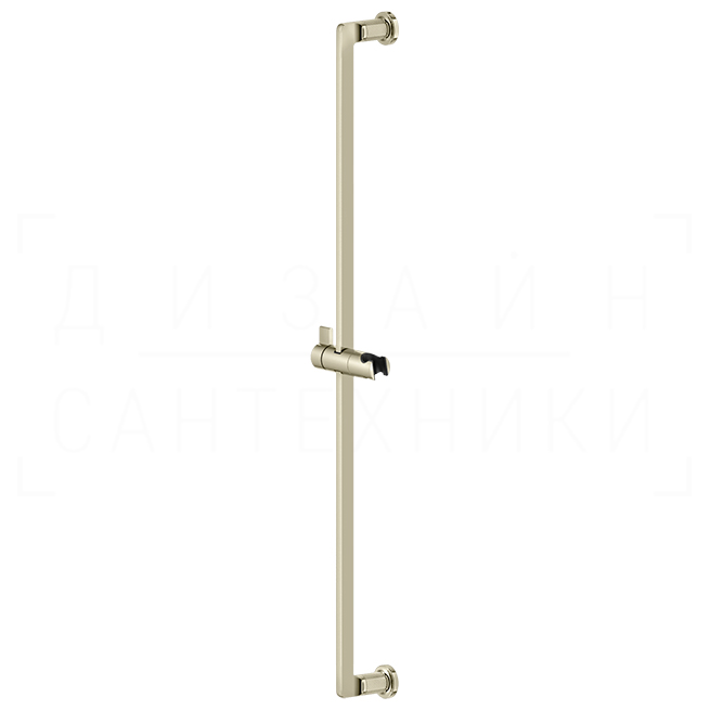 Gessi Inciso Душевая штанга 84,1 см, с держателем для лейки, цвет: nickel PVD 58144#720