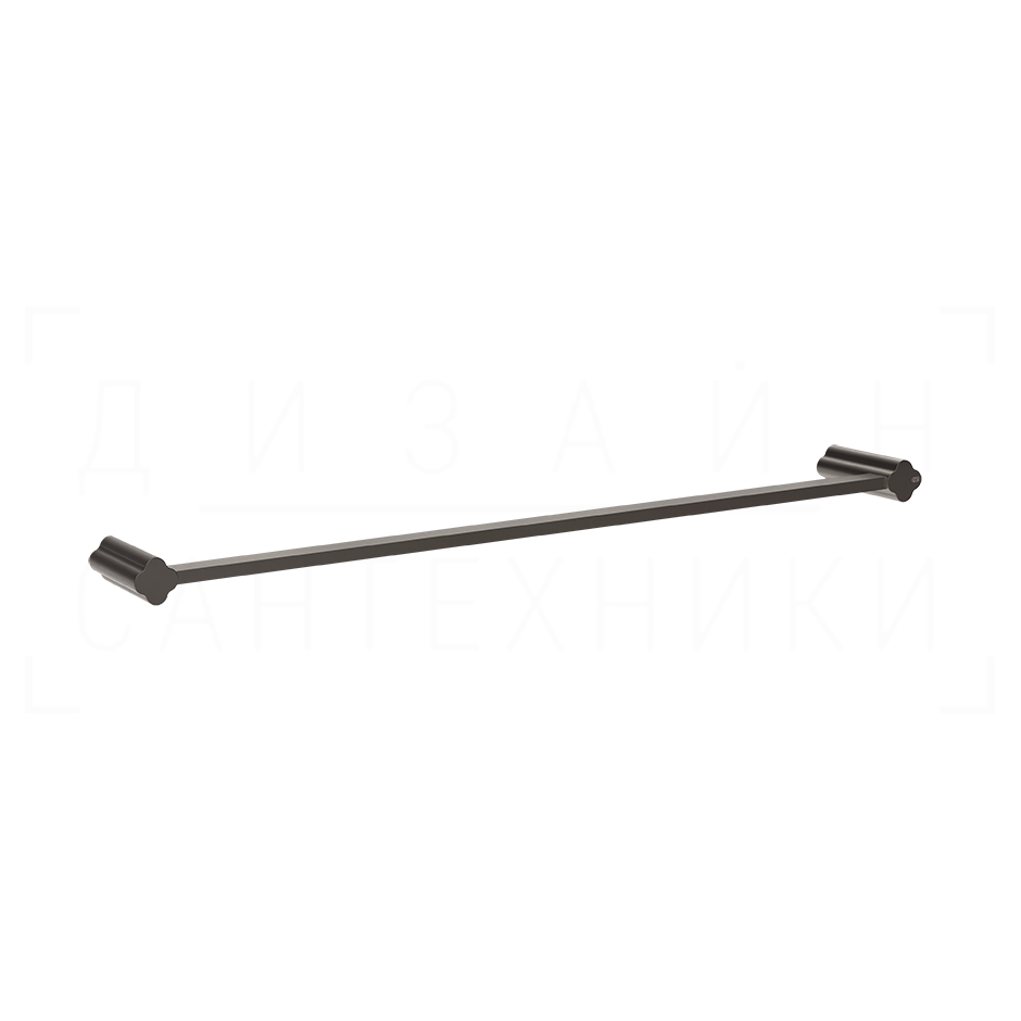 Gessi Ludovica Полотенцедержатель 62,8 см, подвесной, цвет: black metal brushed PVD 76503#707